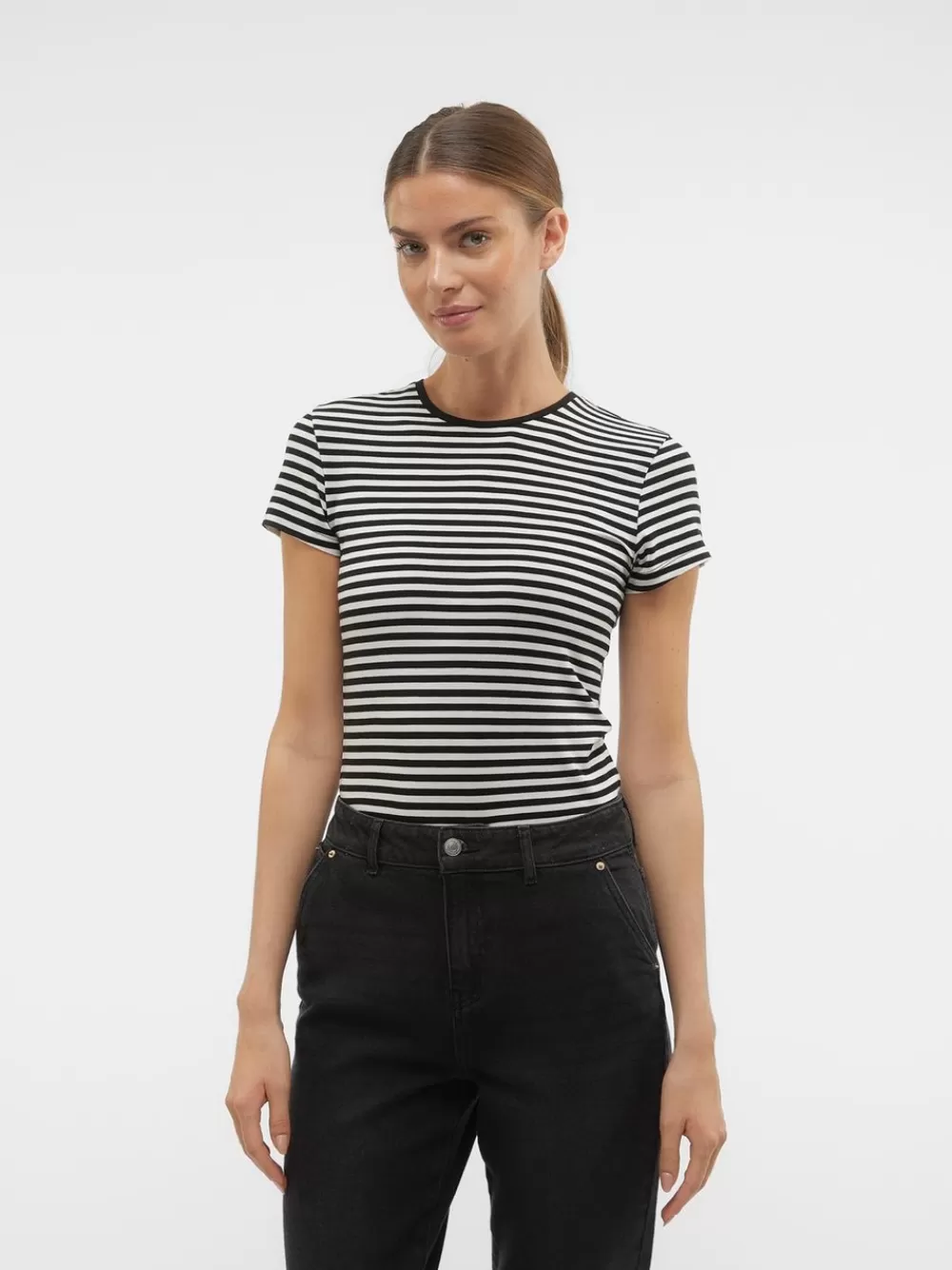 VERO MODA AWINES Topit Black Best