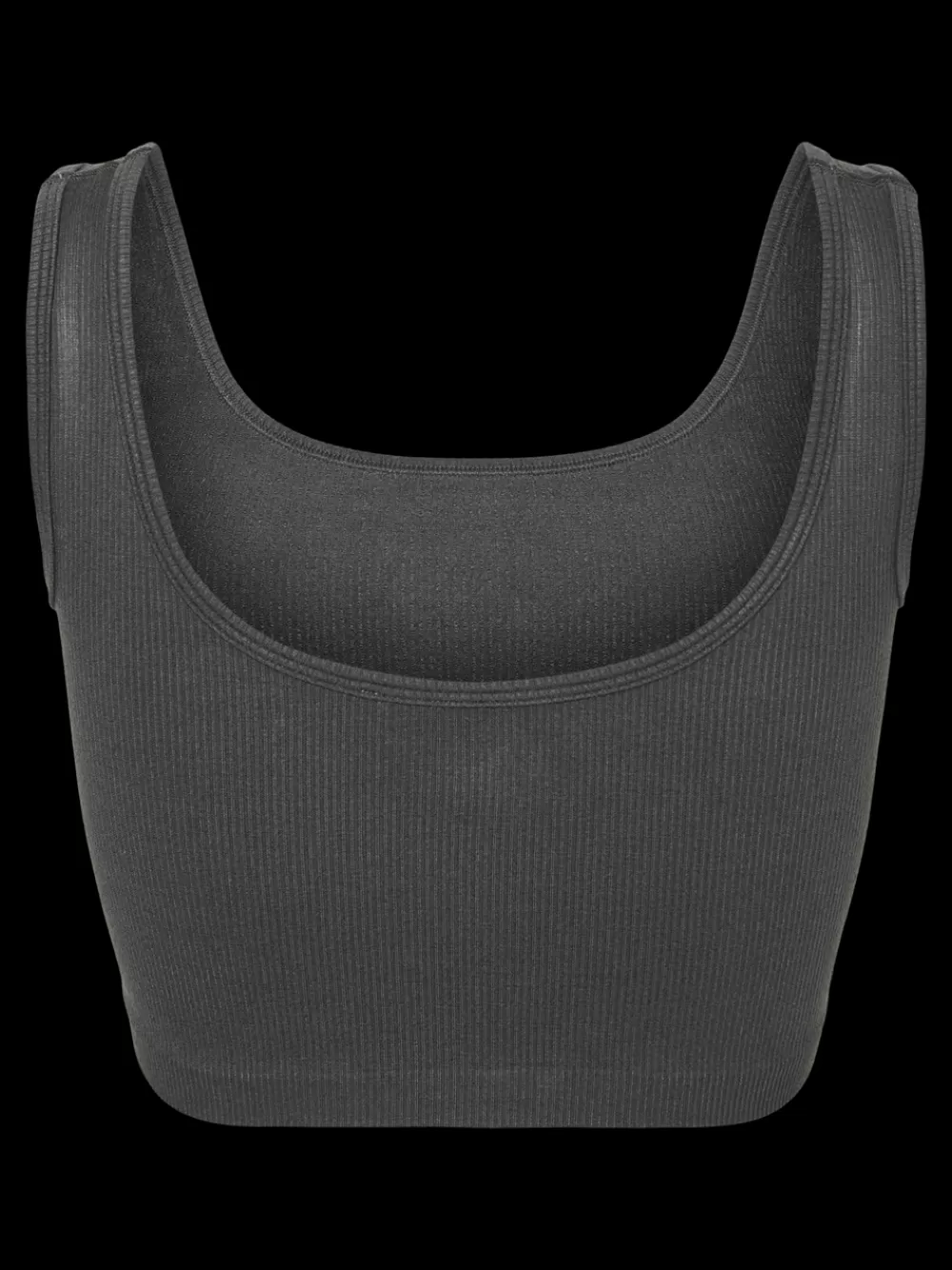 VERO MODA Cropped fit U-pääntie Topit Asphalt Cheap