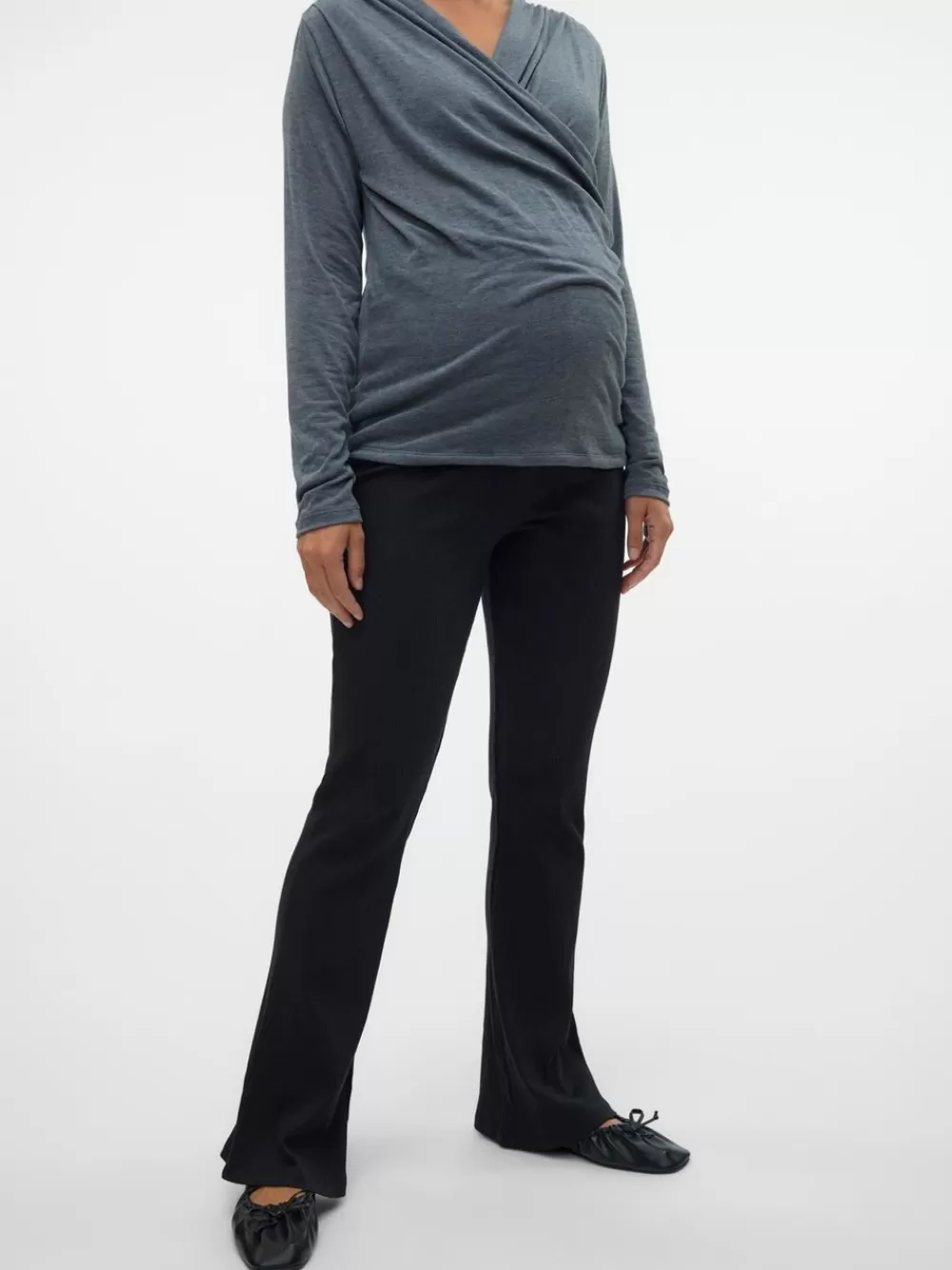 VERO MODA Flared fit Leggingsit Black Sale