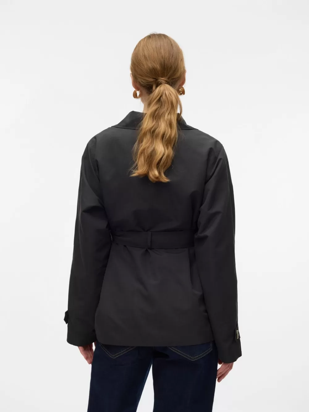 VERO MODA Käänteinen kaulus Takit Black Flash Sale