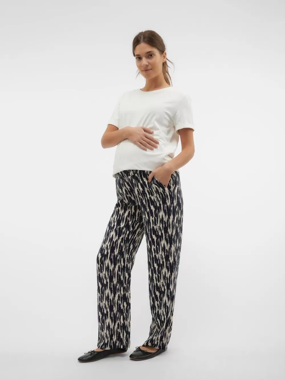VERO MODA Loose fit Housut Birch Shop