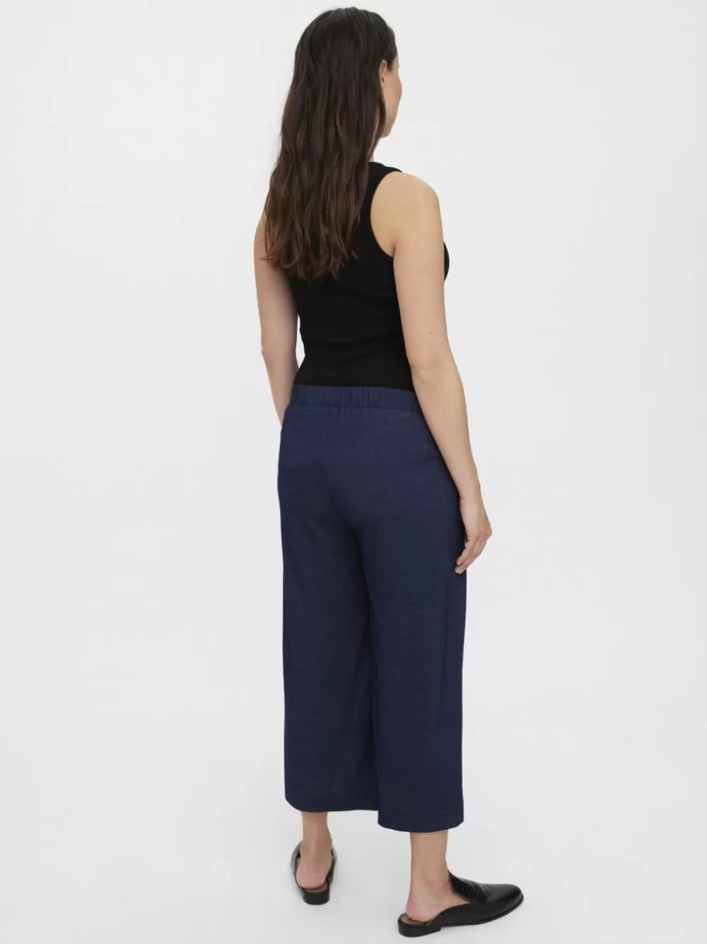 VERO MODA Loose fit Housut Navy Blazer Cheap