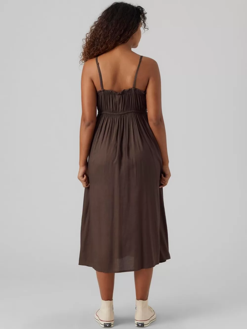 VERO MODA MLELVA Seal Brown New
