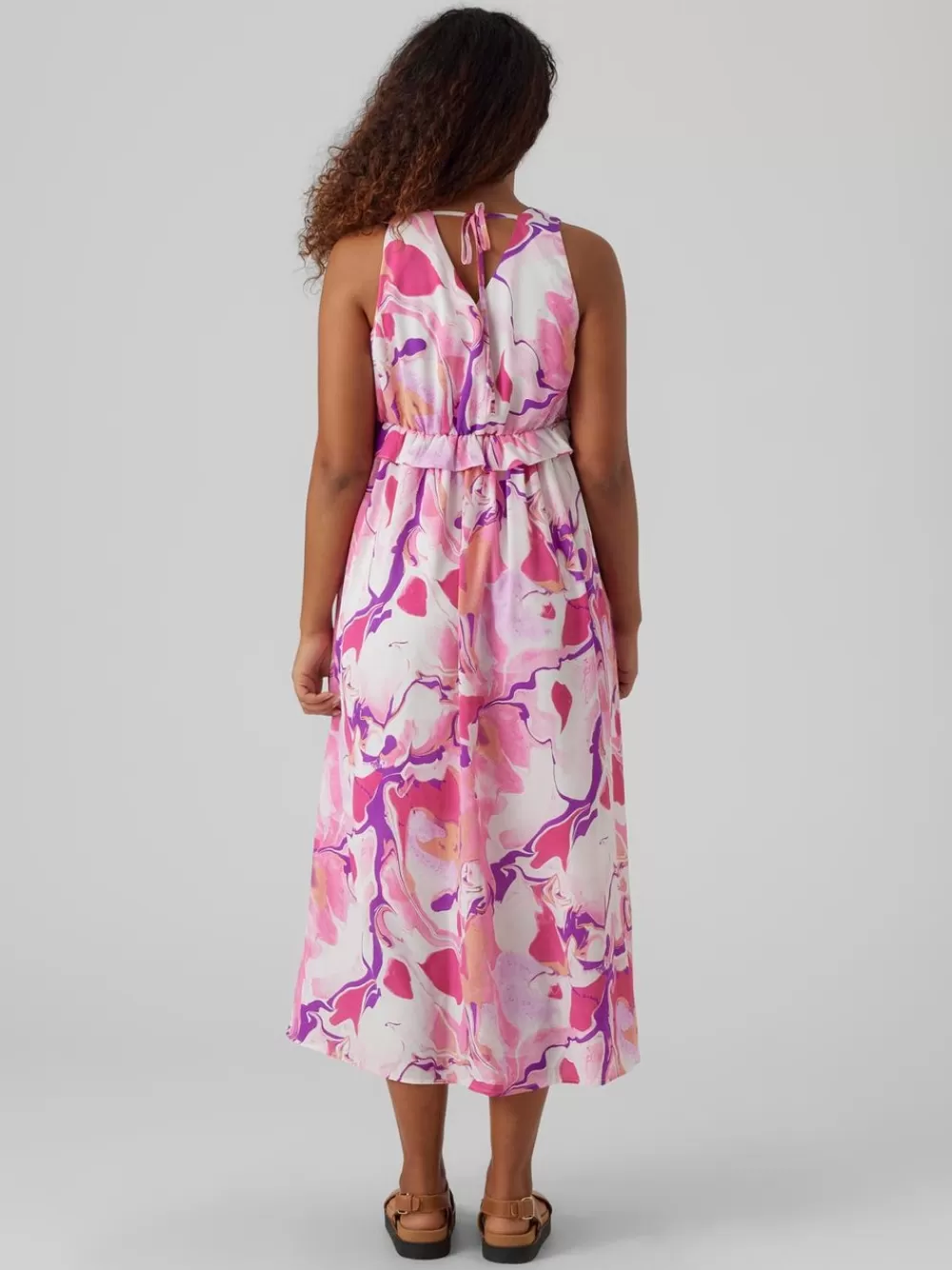 VERO MODA MLESRA Sangria Sunset Clearance