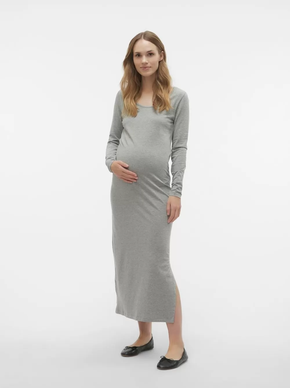 VERO MODA MLEVA Light Grey Melange New