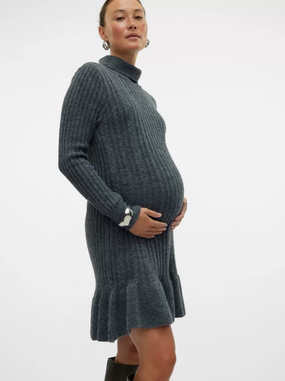 VERO MODA MLHIRA Dark Grey Melange Discount