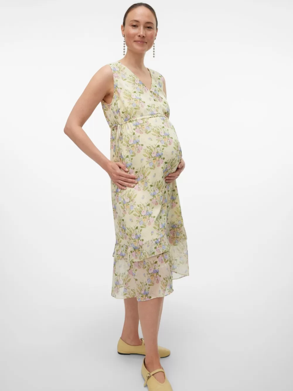 VERO MODA MLJONI Lime Cream Sale