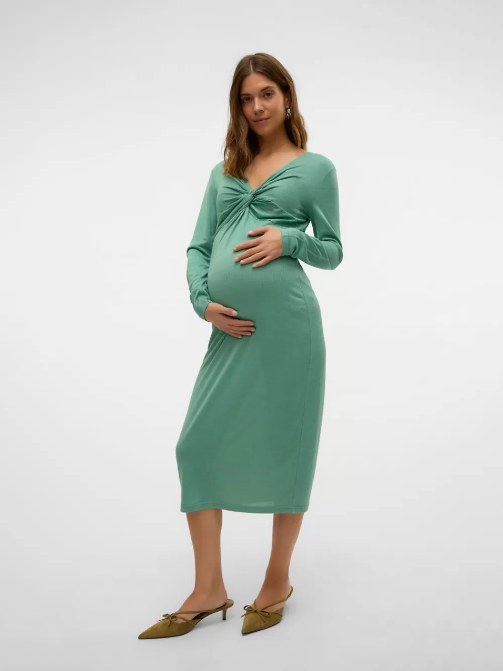 VERO MODA MLMAEVE Forest Green Clearance