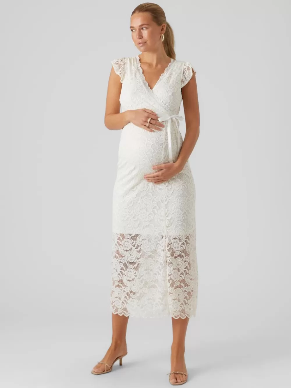 VERO MODA MLMIVANA Snow White Sale