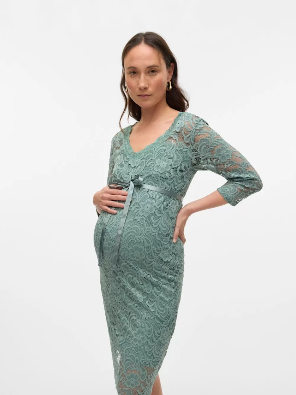 VERO MODA MLMIVANA Chinois Green Discount