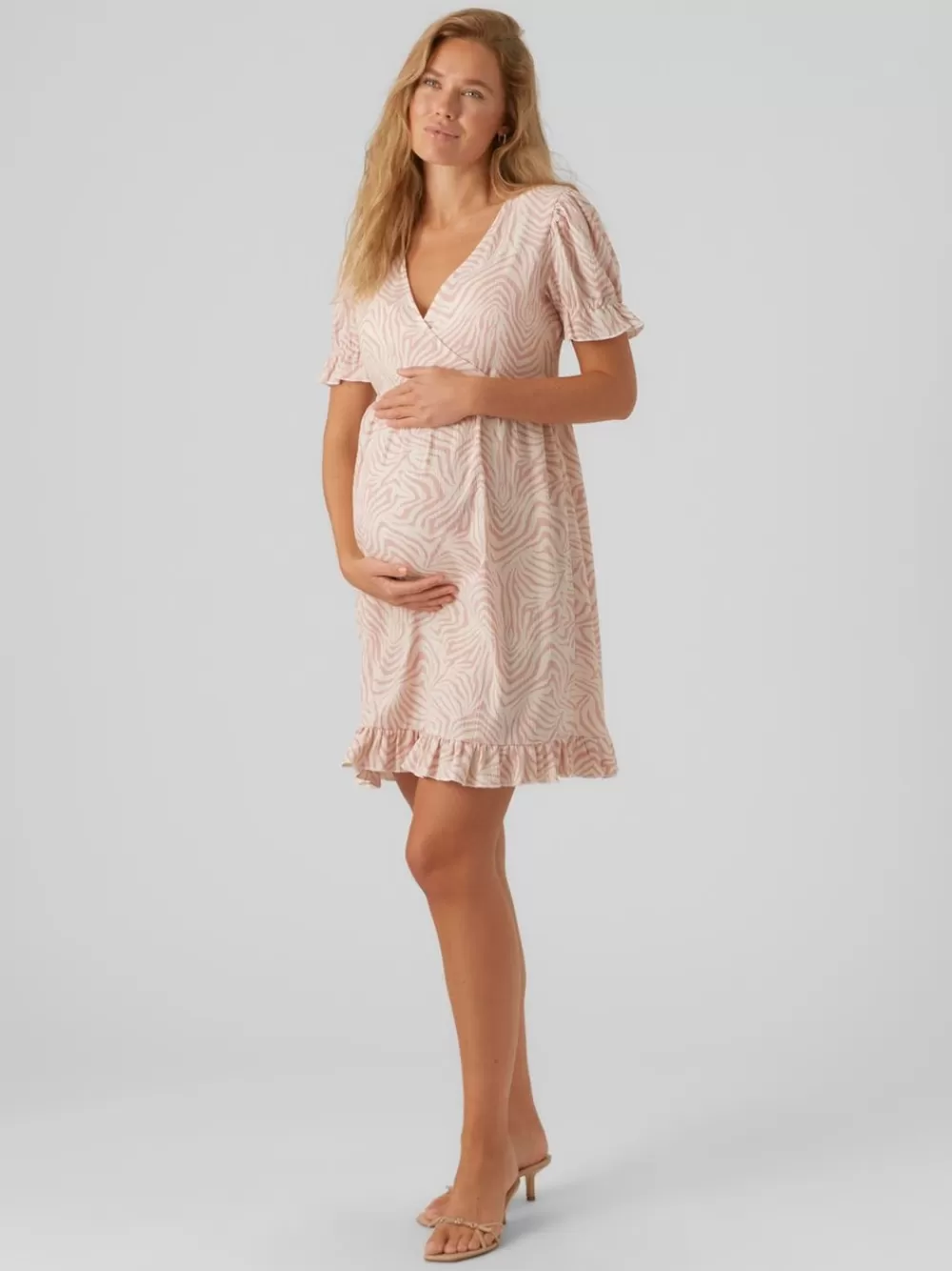 VERO MODA MLNAOMI Barely Pink Sale