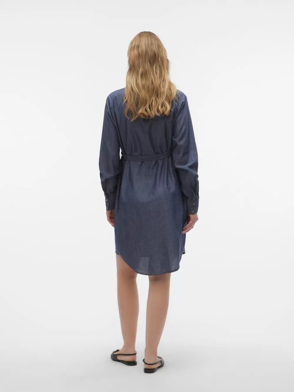 VERO MODA MLNATALIA Medium Blue Denim Clearance