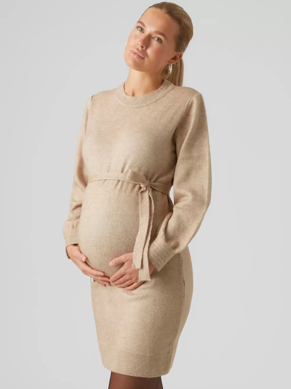 VERO MODA MLNEWANNE Natural Melange Flash Sale