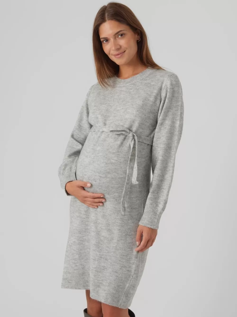 VERO MODA MLNEWANNE Light Grey Melange Store