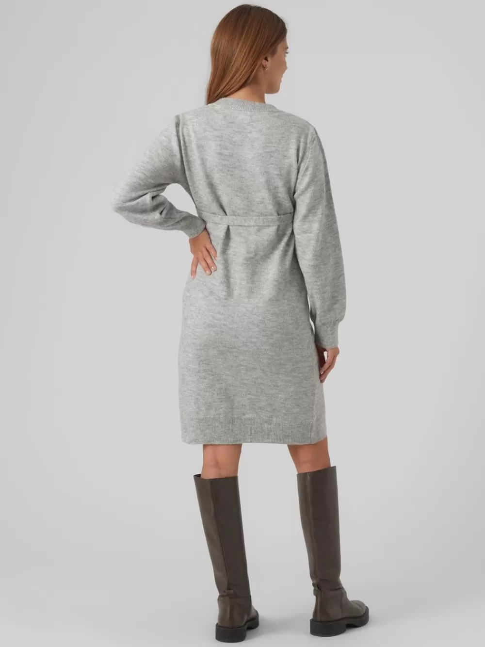 VERO MODA MLNEWANNE Light Grey Melange Store