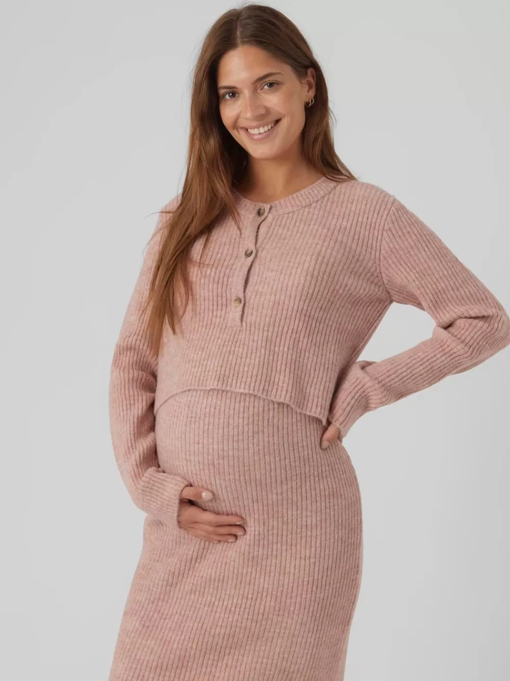 VERO MODA NEULEPUSERO Wild Rose Clearance