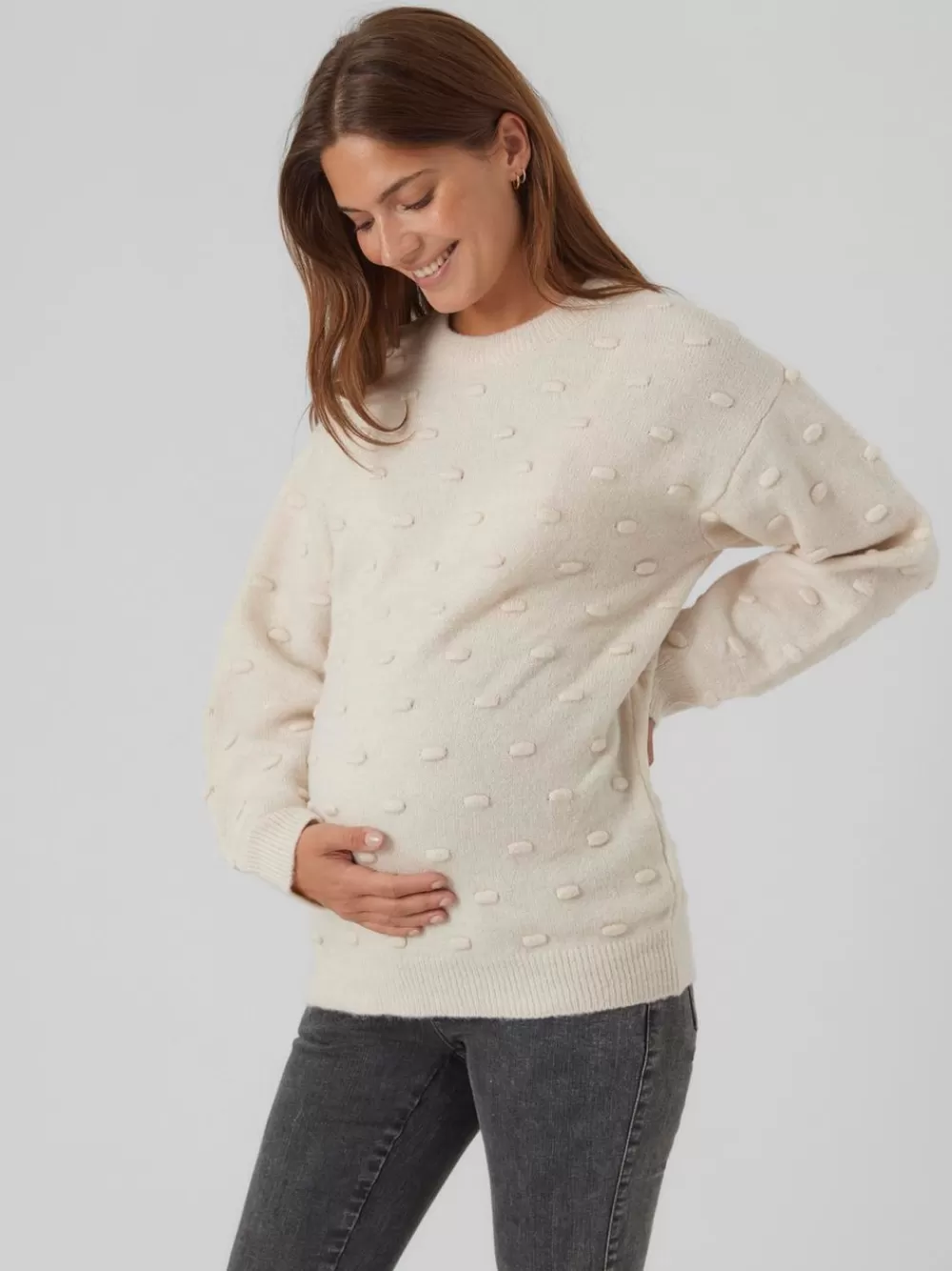 VERO MODA NEULEPUSERO Whitecap Gray Sale