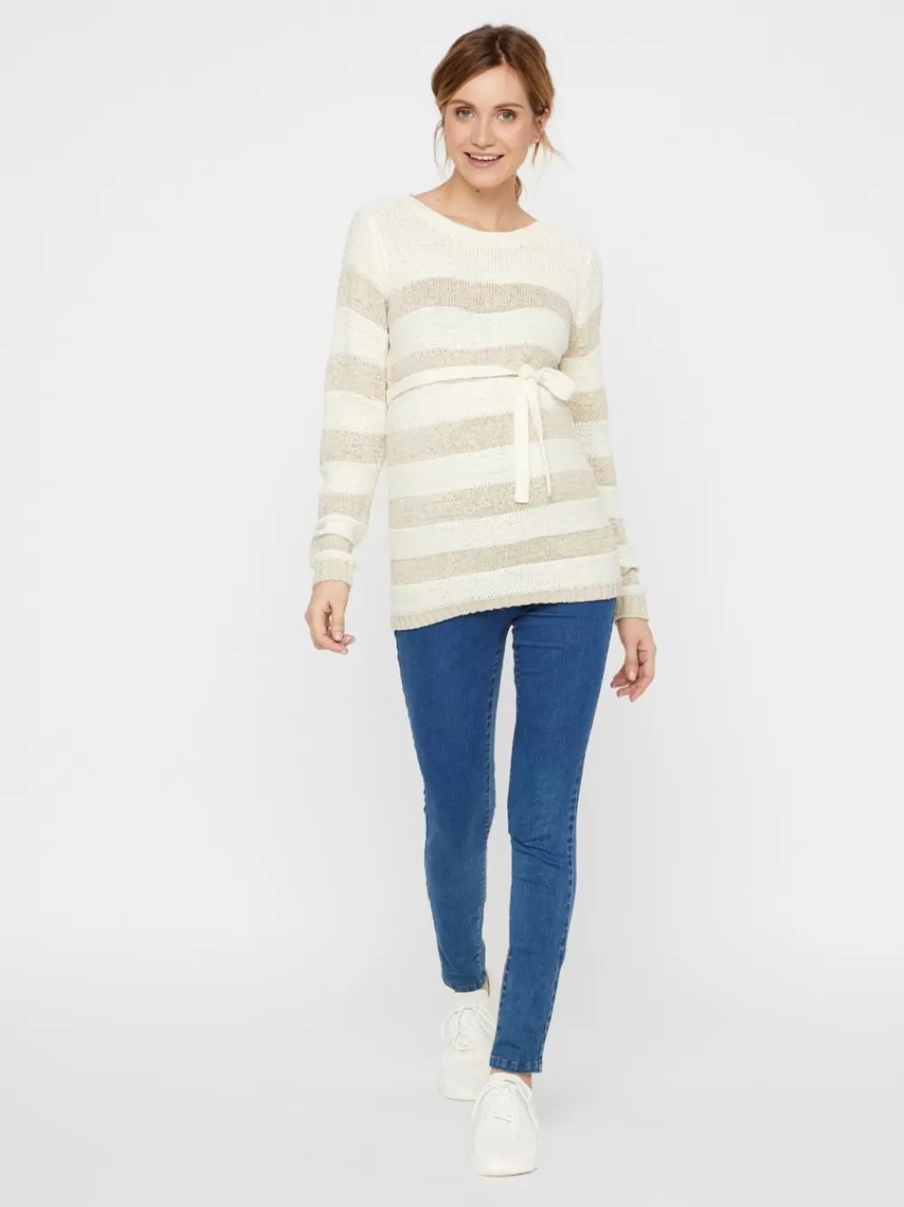 VERO MODA NEULEPUSERO Snow White Cheap