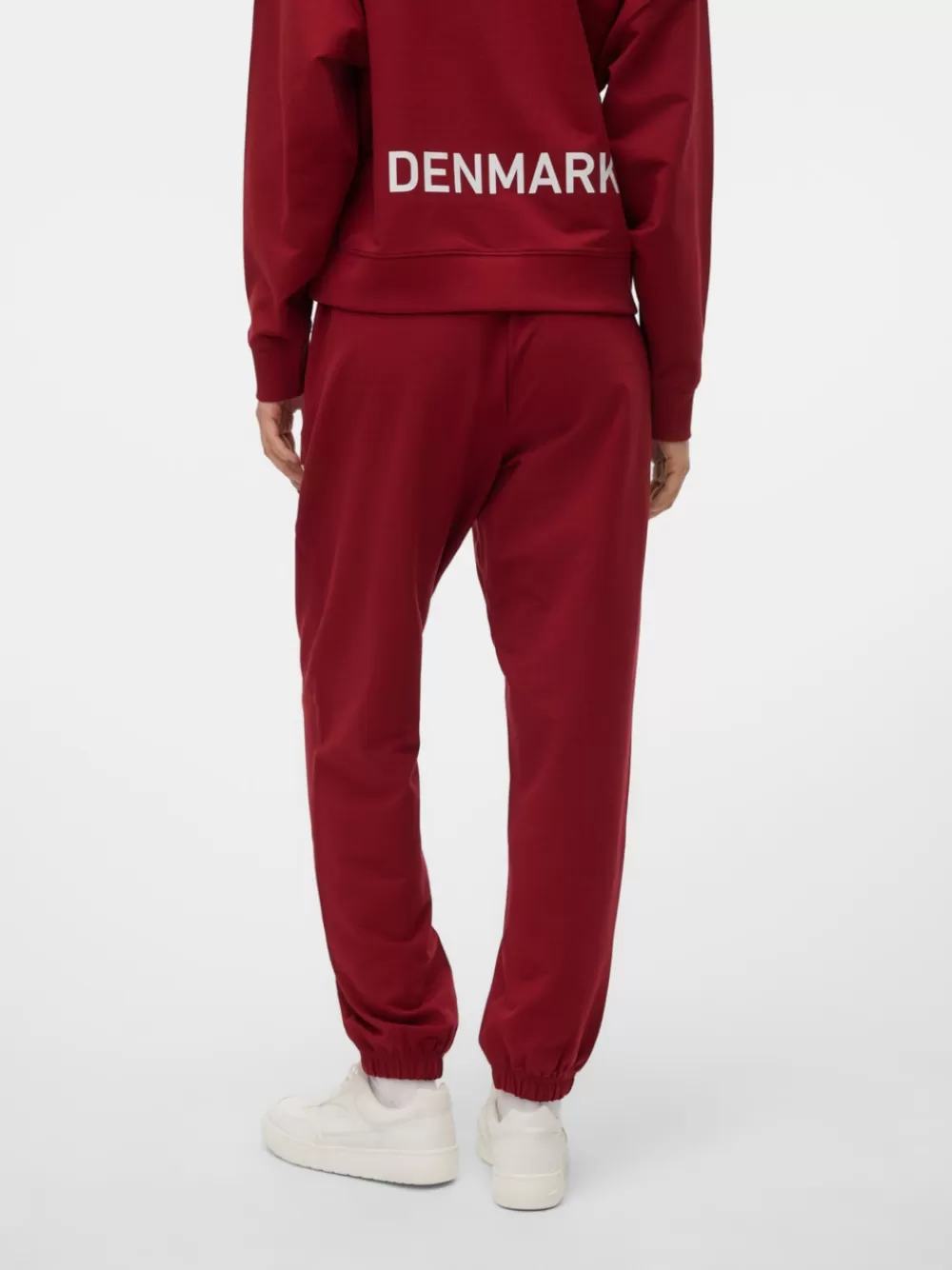 VERO MODA OL Normaali vyötärö Housut Biking Red Hot