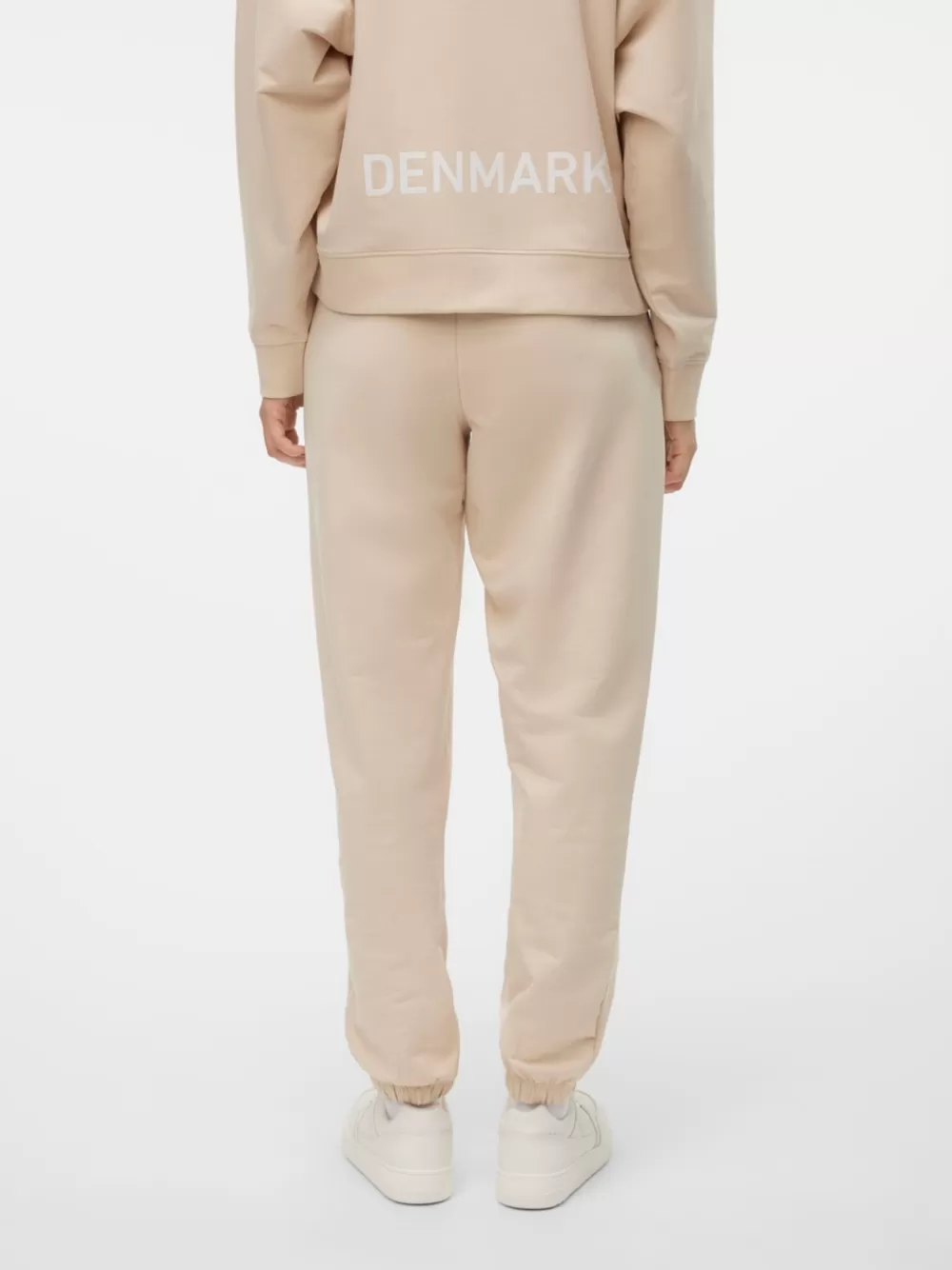 VERO MODA OL Normaali vyötärö Housut Oatmeal Online
