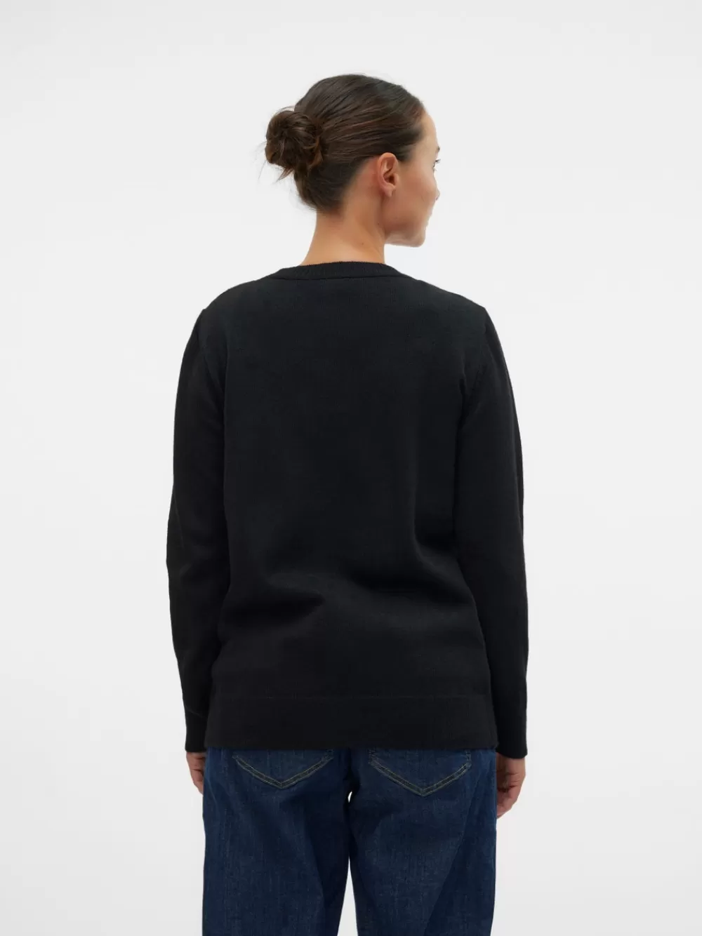 VERO MODA O-pääntie Neulepuserot Black Best