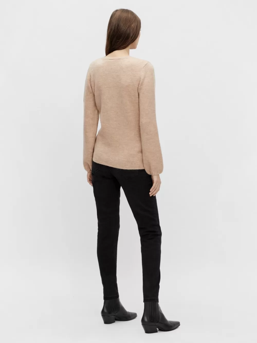 VERO MODA O-pääntie Neuletakit Mahogany Rose Sale