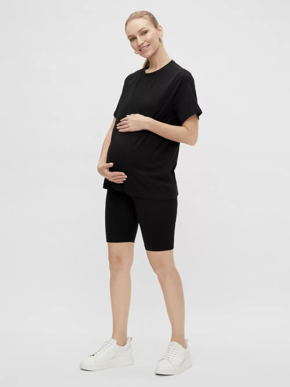 VERO MODA Oversize fit O-pääntie T-paidat Black Cheap