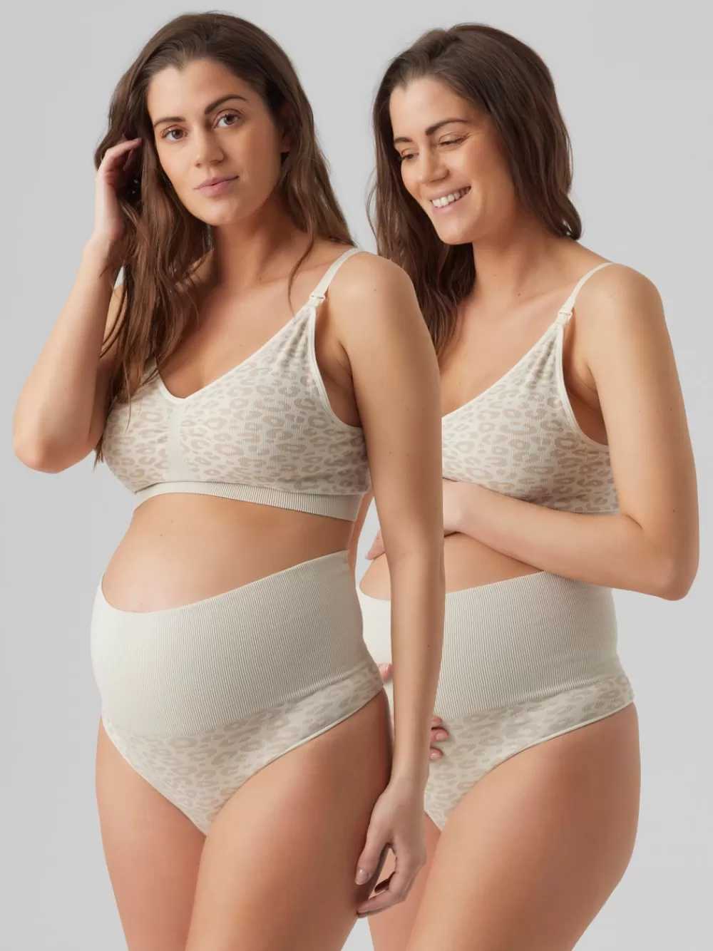 VERO MODA 2-pack Korkea vyötärö Pikkuhousut Snow White Outlet