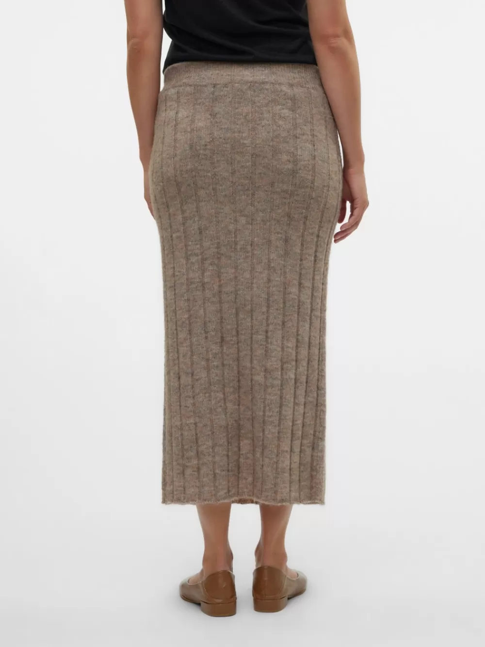 VERO MODA Pitkä hame Silver Mink New