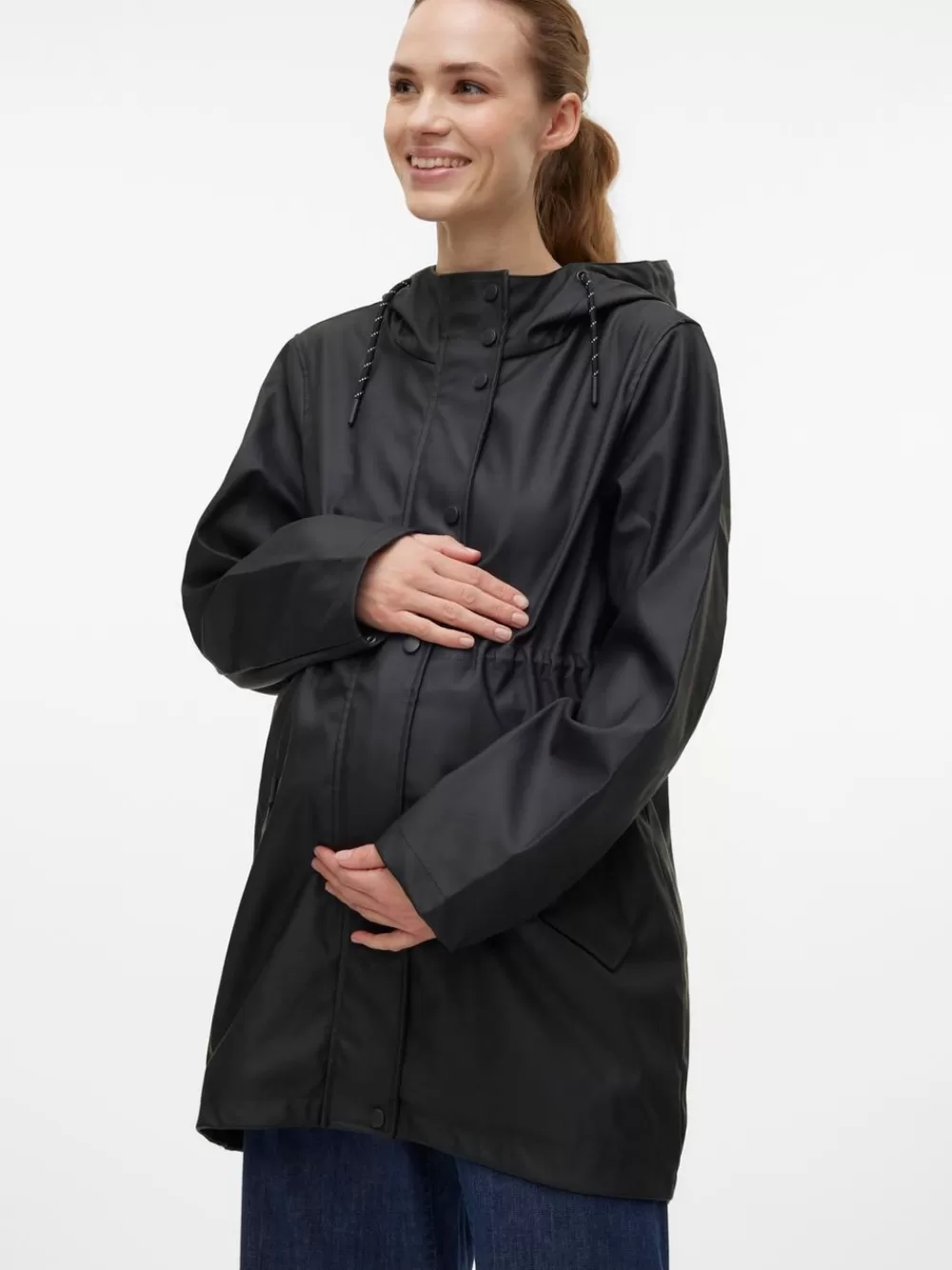 VERO MODA Raskaus-Sadetakki Black Clearance