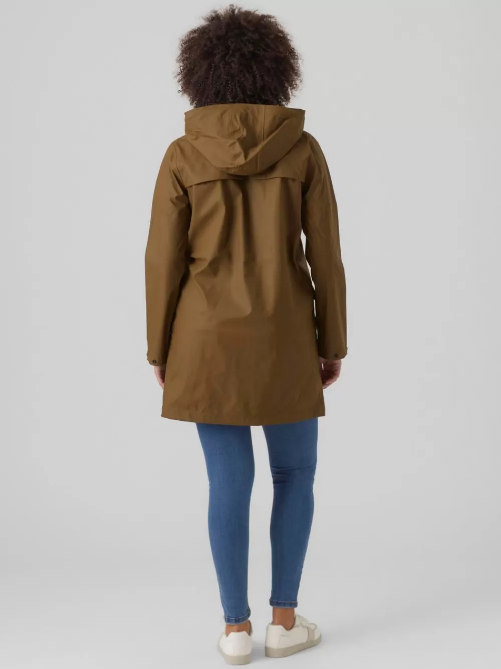 VERO MODA Raskaus-Sadetakki Dark Olive Discount