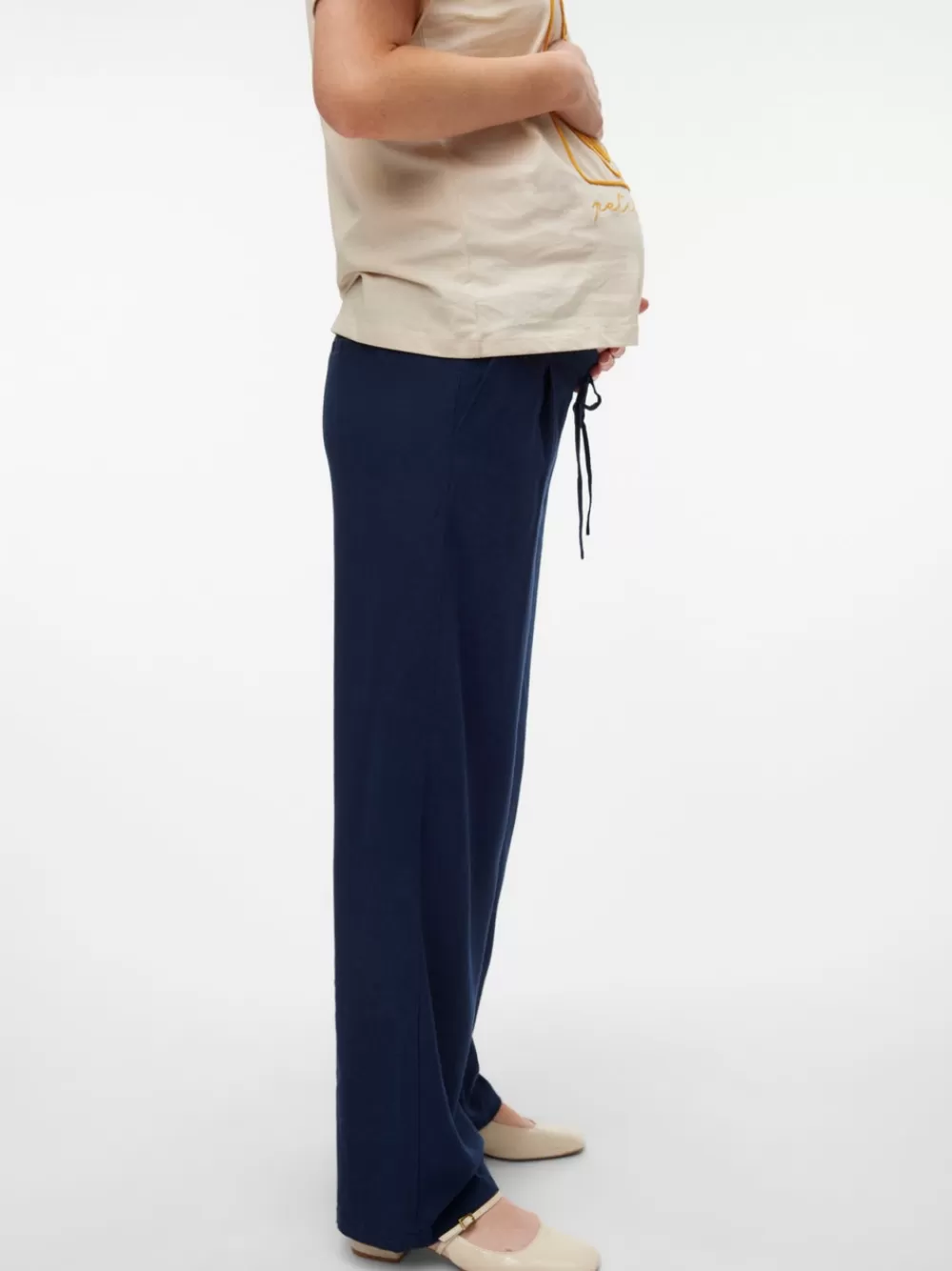 VERO MODA Regular fit Housut Navy Blazer Fashion
