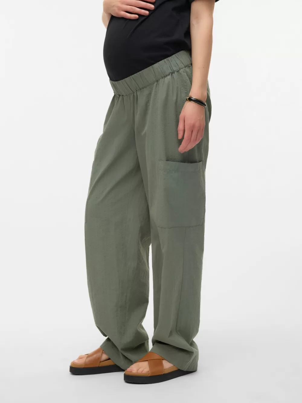 VERO MODA Regular fit Normaali vyötärö Housut Laurel Wreath Online
