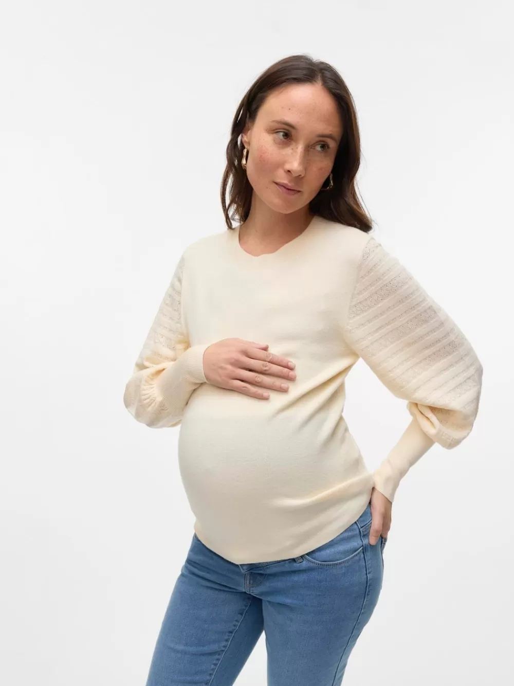 VERO MODA Regular fit O-pääntie Neulepuserot Birch Shop