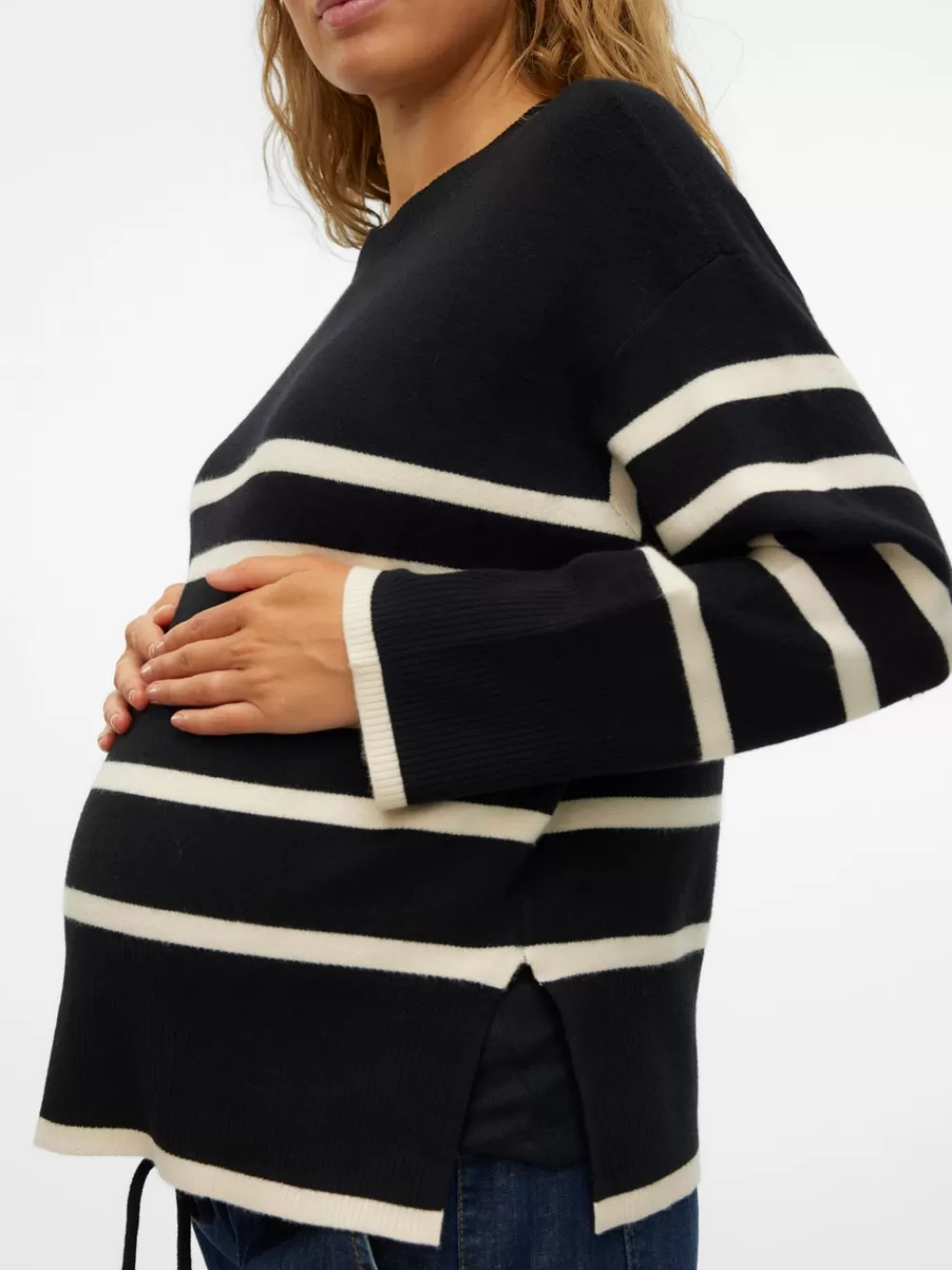 VERO MODA Regular fit O-pääntie Neulepuserot Black Online