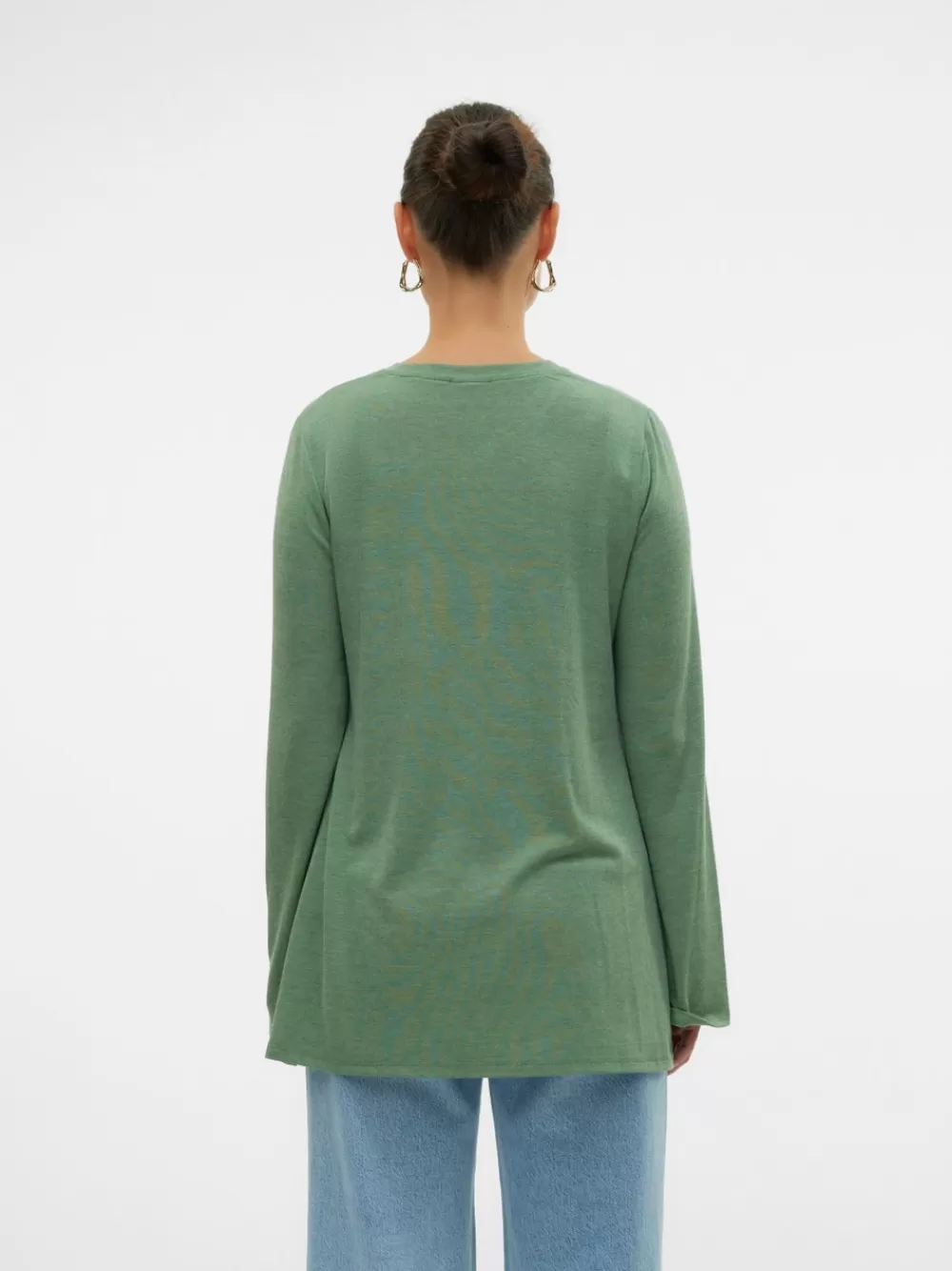 VERO MODA Regular fit O-pääntie Topit Hedge Green Flash Sale