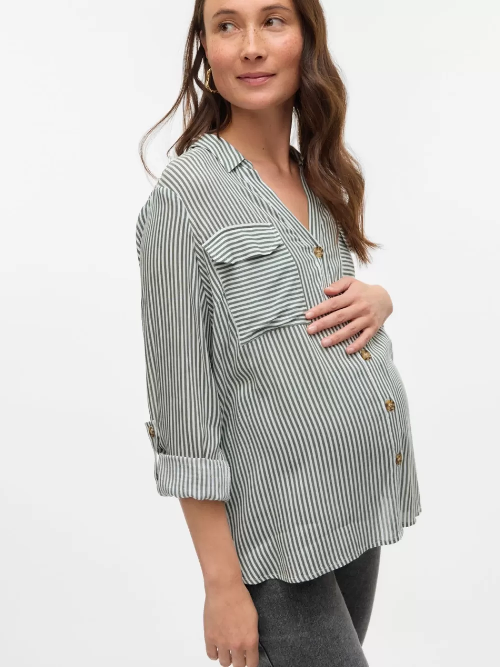 VERO MODA Regular fit Paitakaulus Topit Laurel Wreath Best Sale