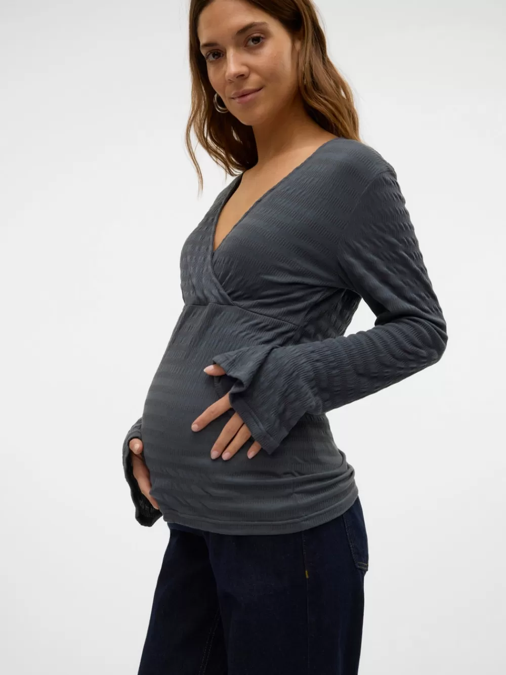 VERO MODA Regular fit V-pääntie Topit Stormy Weather Store
