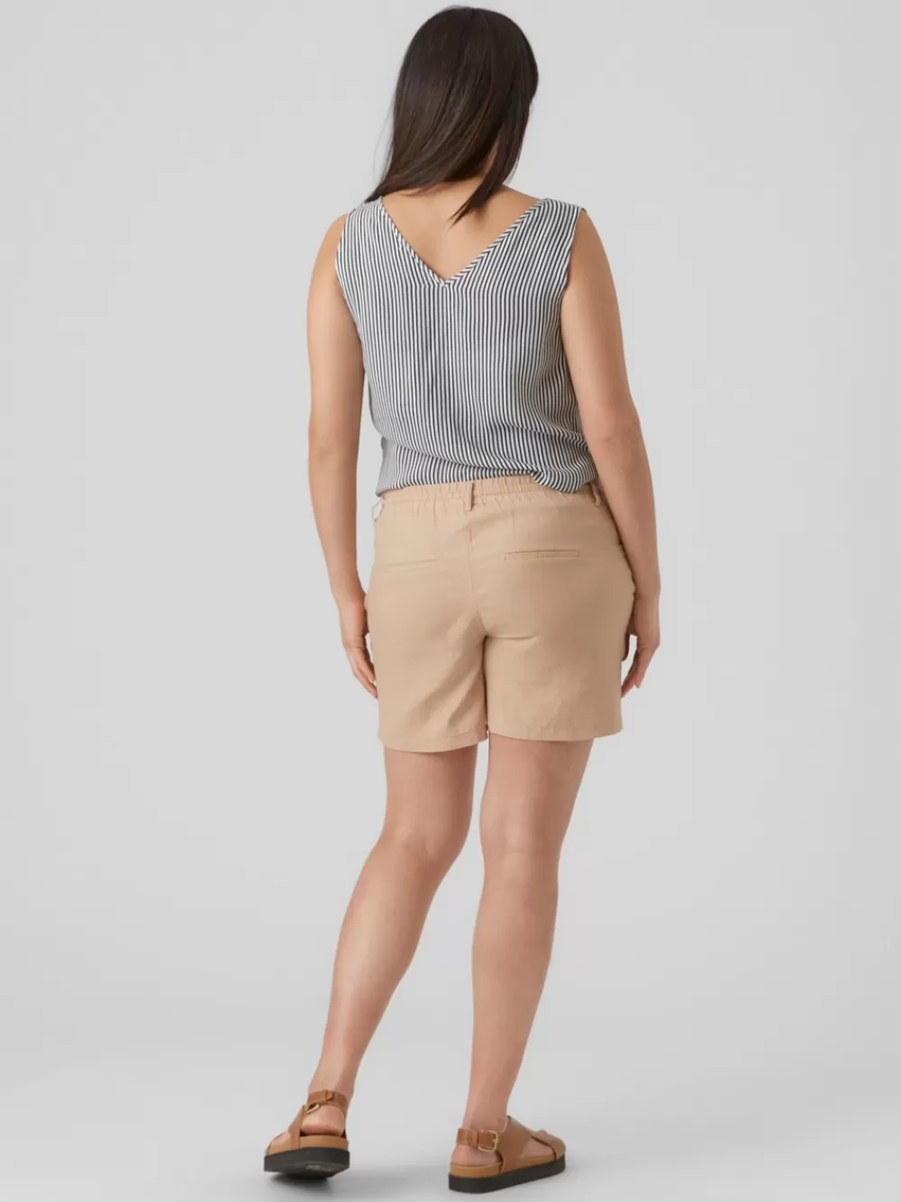 VERO MODA Regular fit V-pääntie Topit Snow White Online