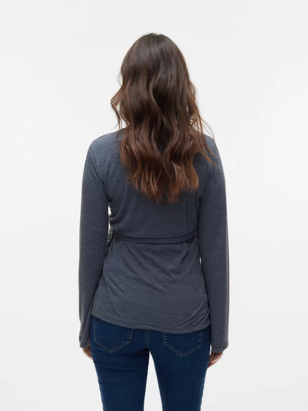 VERO MODA Regular fit V-pääntie Topit Navy Blazer New