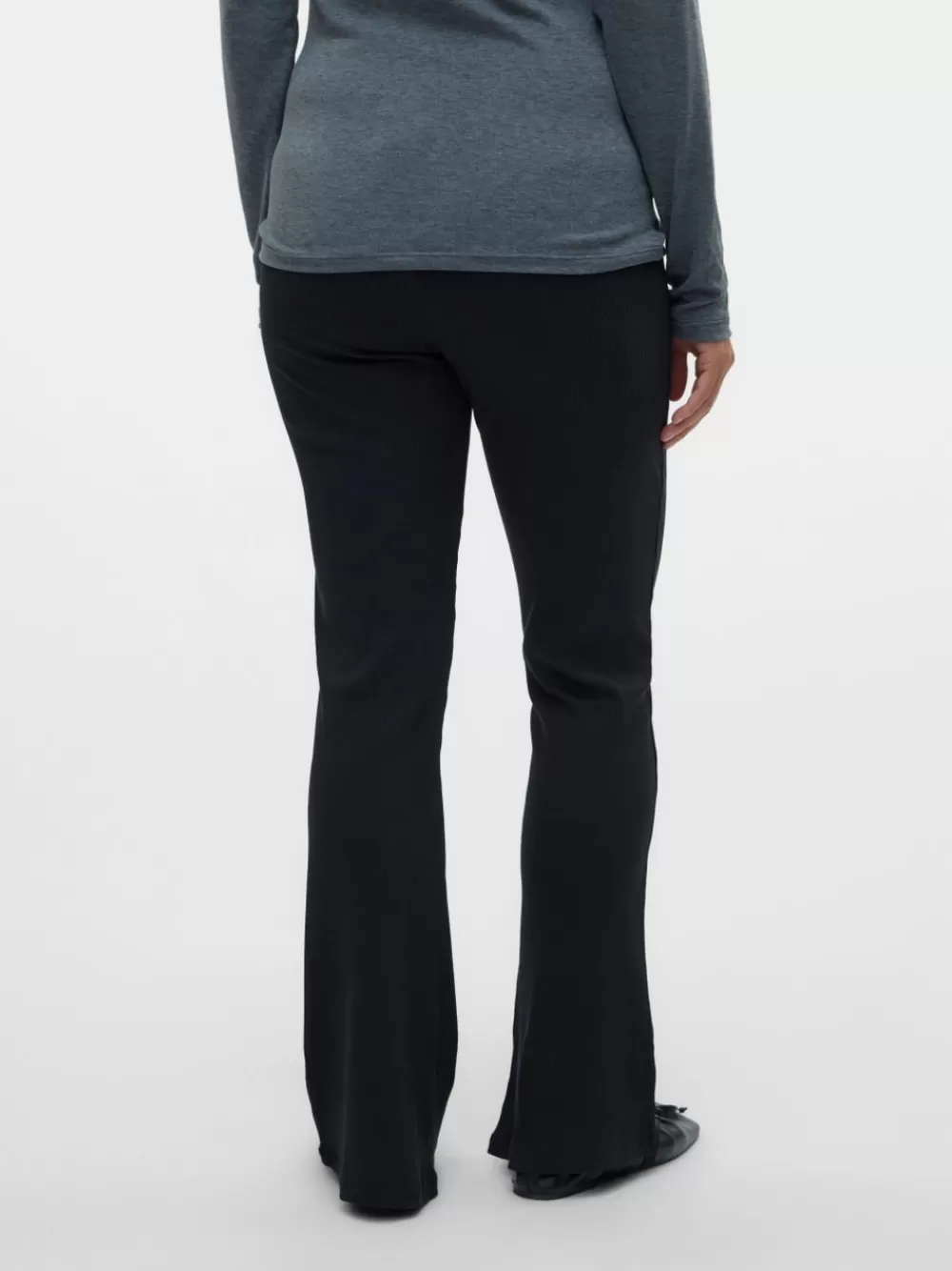 VERO MODA Regular fit V-pääntie Topit Dark Grey Melange Shop