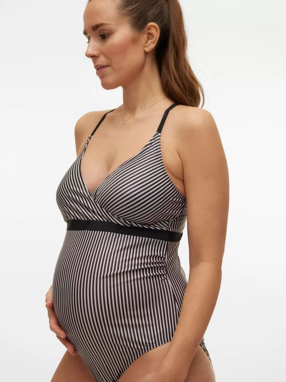 VERO MODA Säädettävät olkaimet Uima-asut Black Best