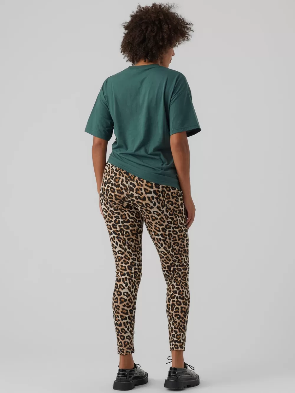 VERO MODA Skinny fit Korkea vyötärö Leggingsit Black Hot