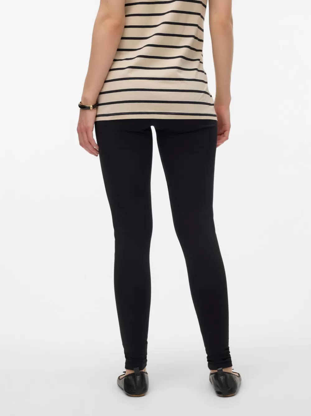 VERO MODA Slim fit Korkea vyötärö Leggingsit Black Store