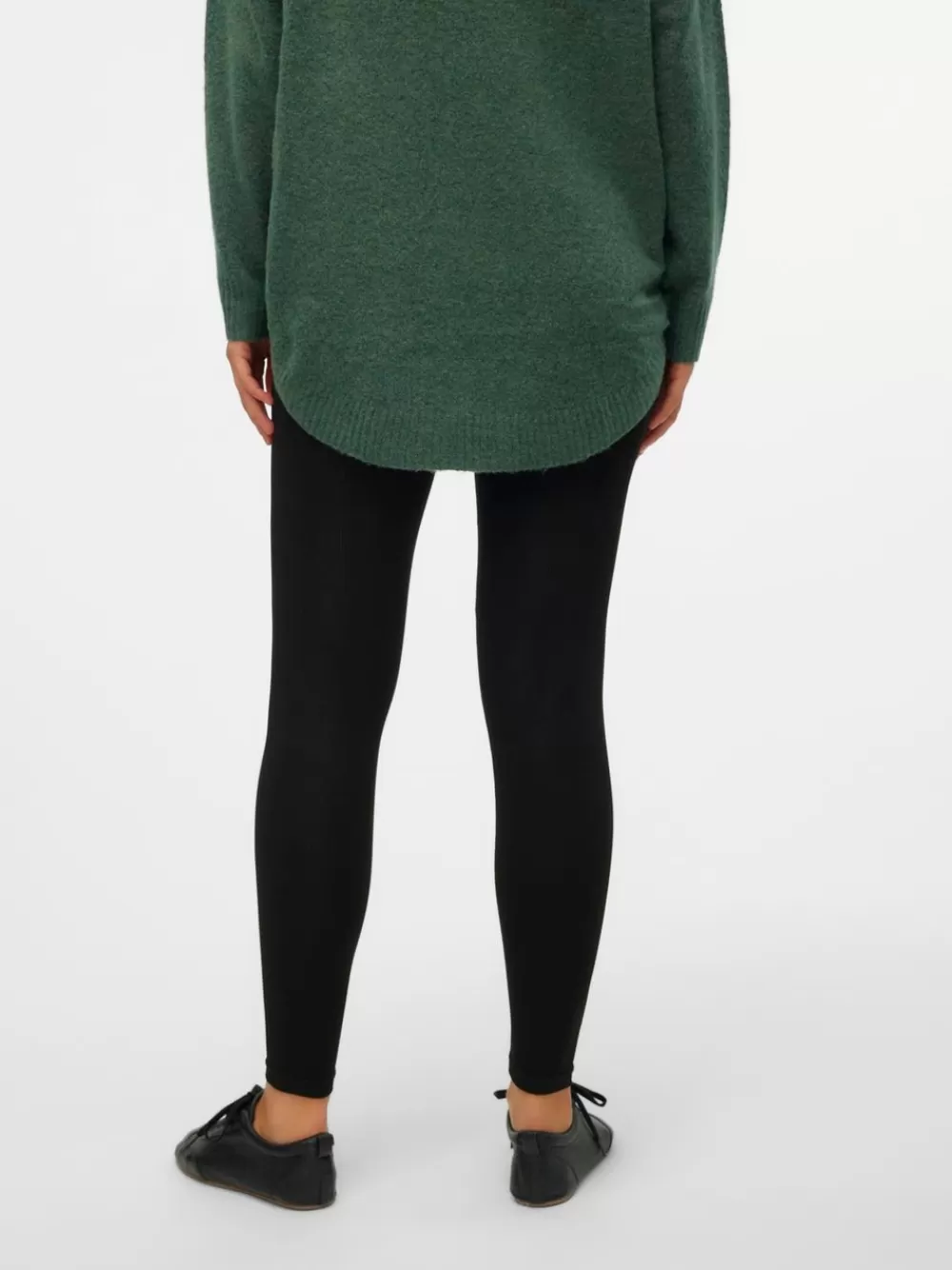 VERO MODA Slim fit Korkea vyötärö Leggingsit Black Best Sale