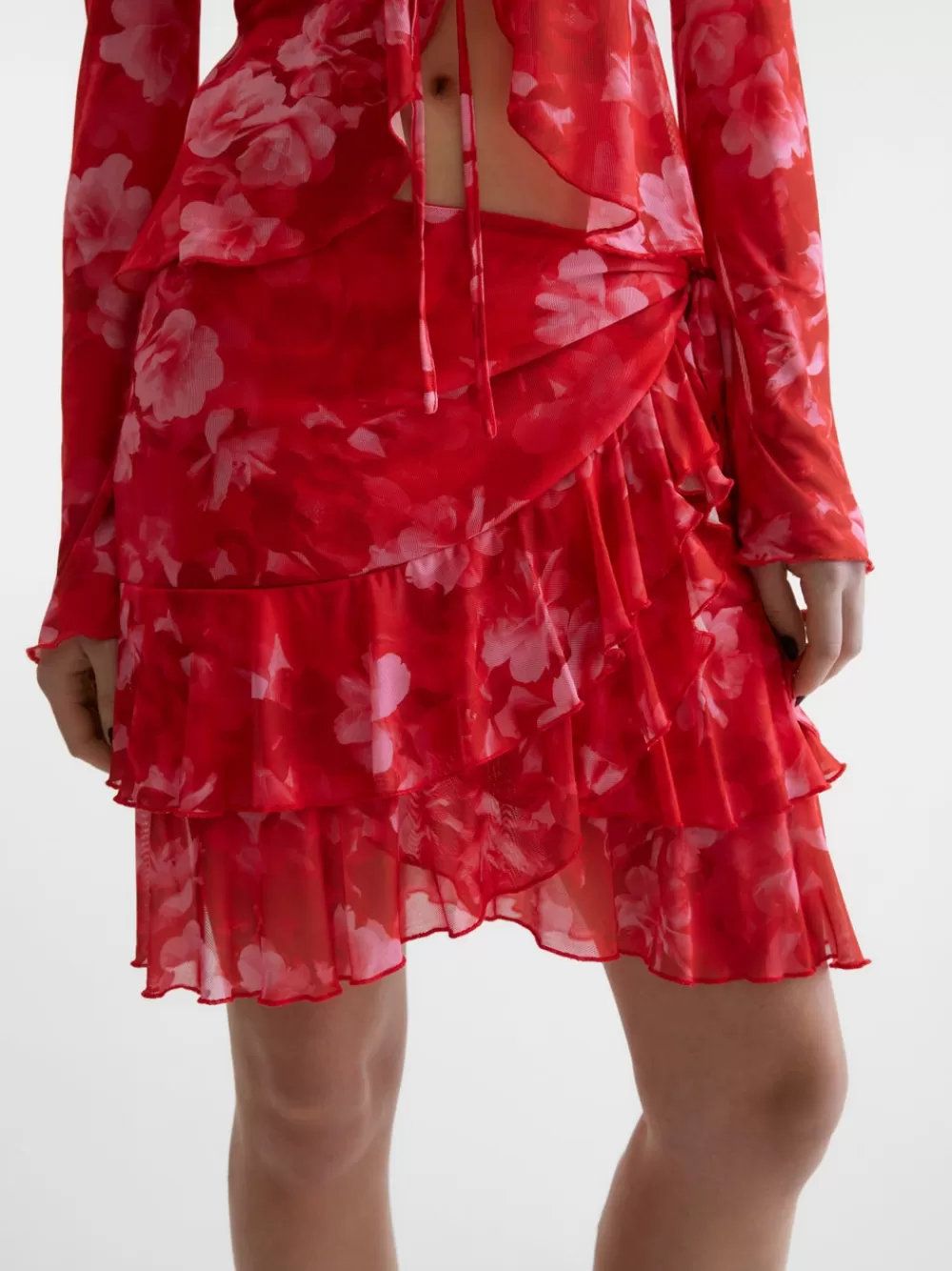 VERO MODA SNCECILIA Minihame Salsa Flash Sale