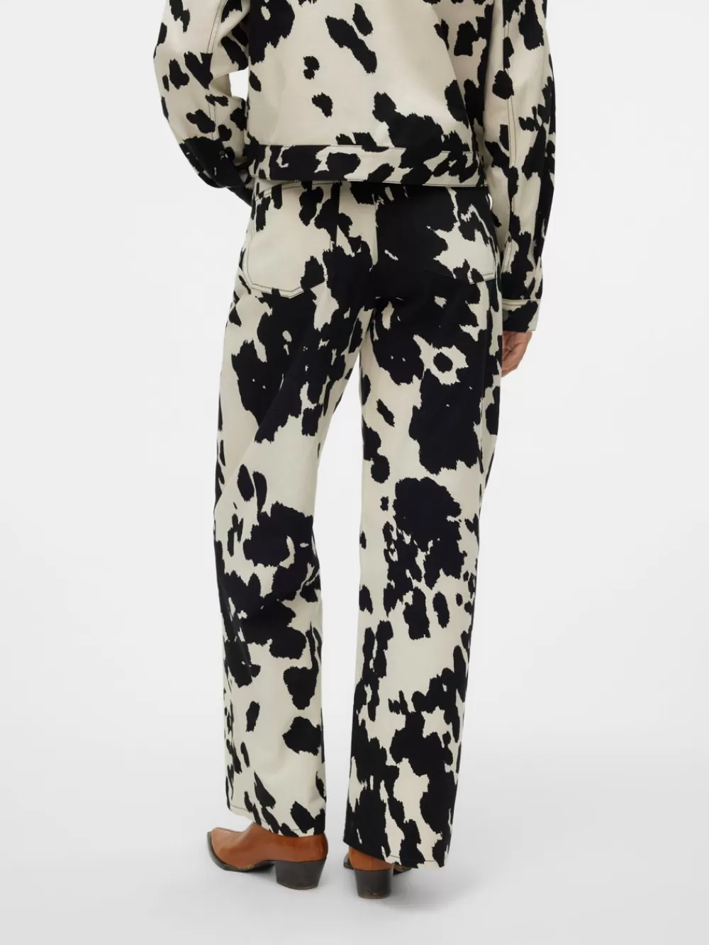 VERO MODA SNCORT Housut Macadamia Hot