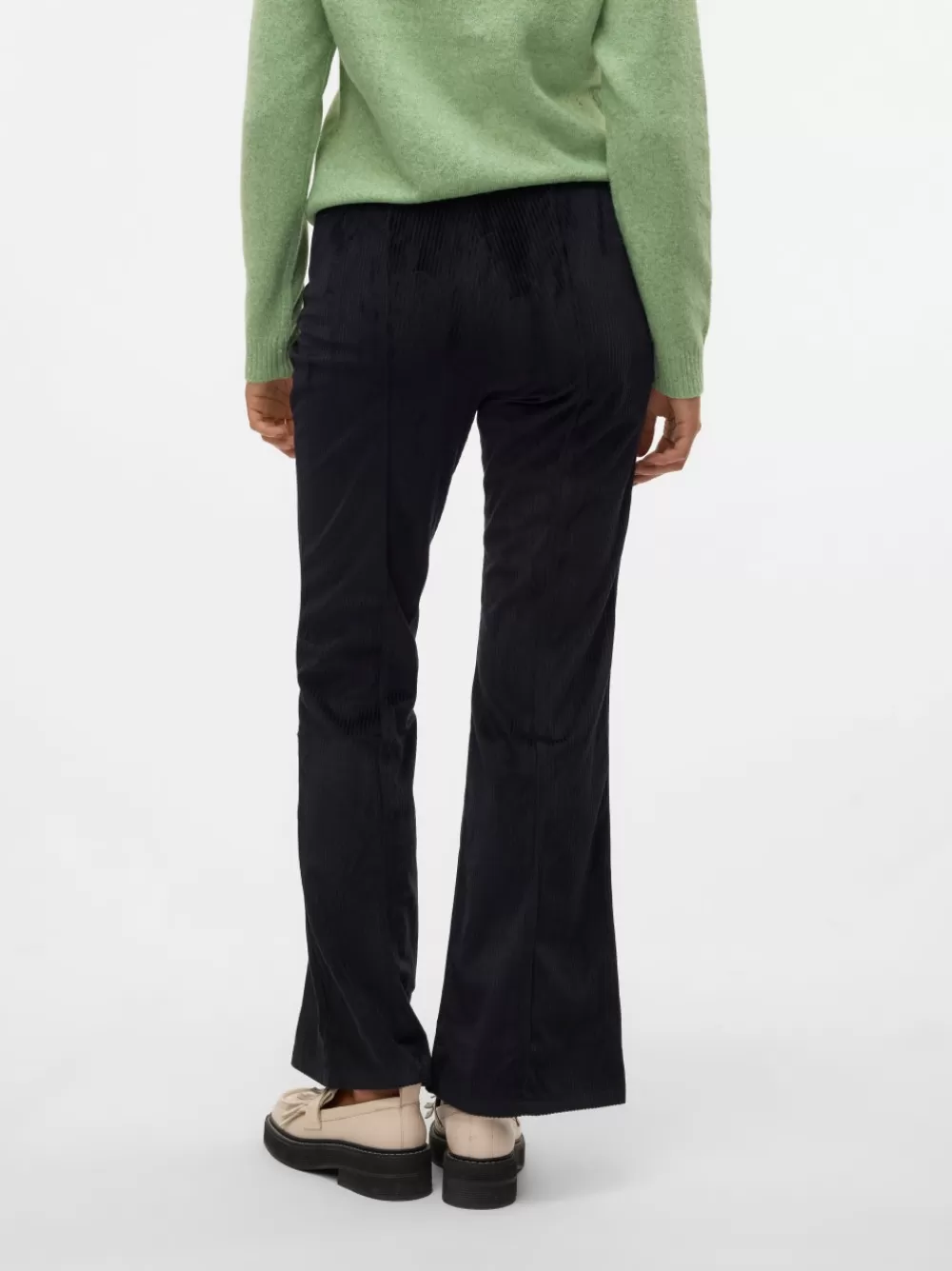 VERO MODA SNDIANA Korkea vyötärö Housut Black Clearance