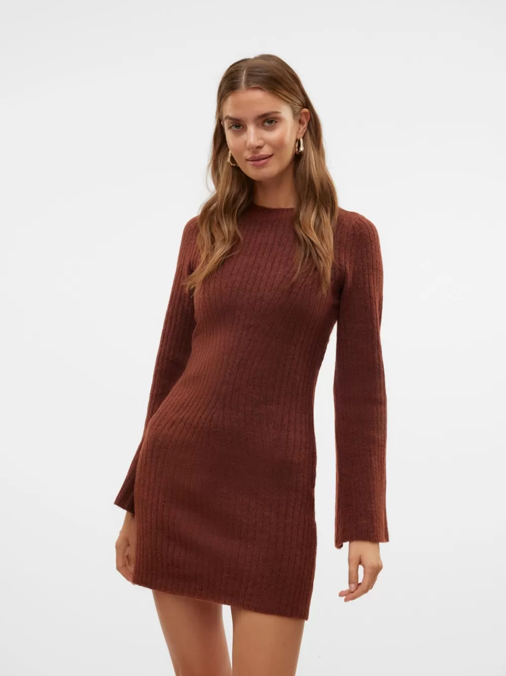 VERO MODA SNFRIDA Lyhyt mekko Fired Brick Hot