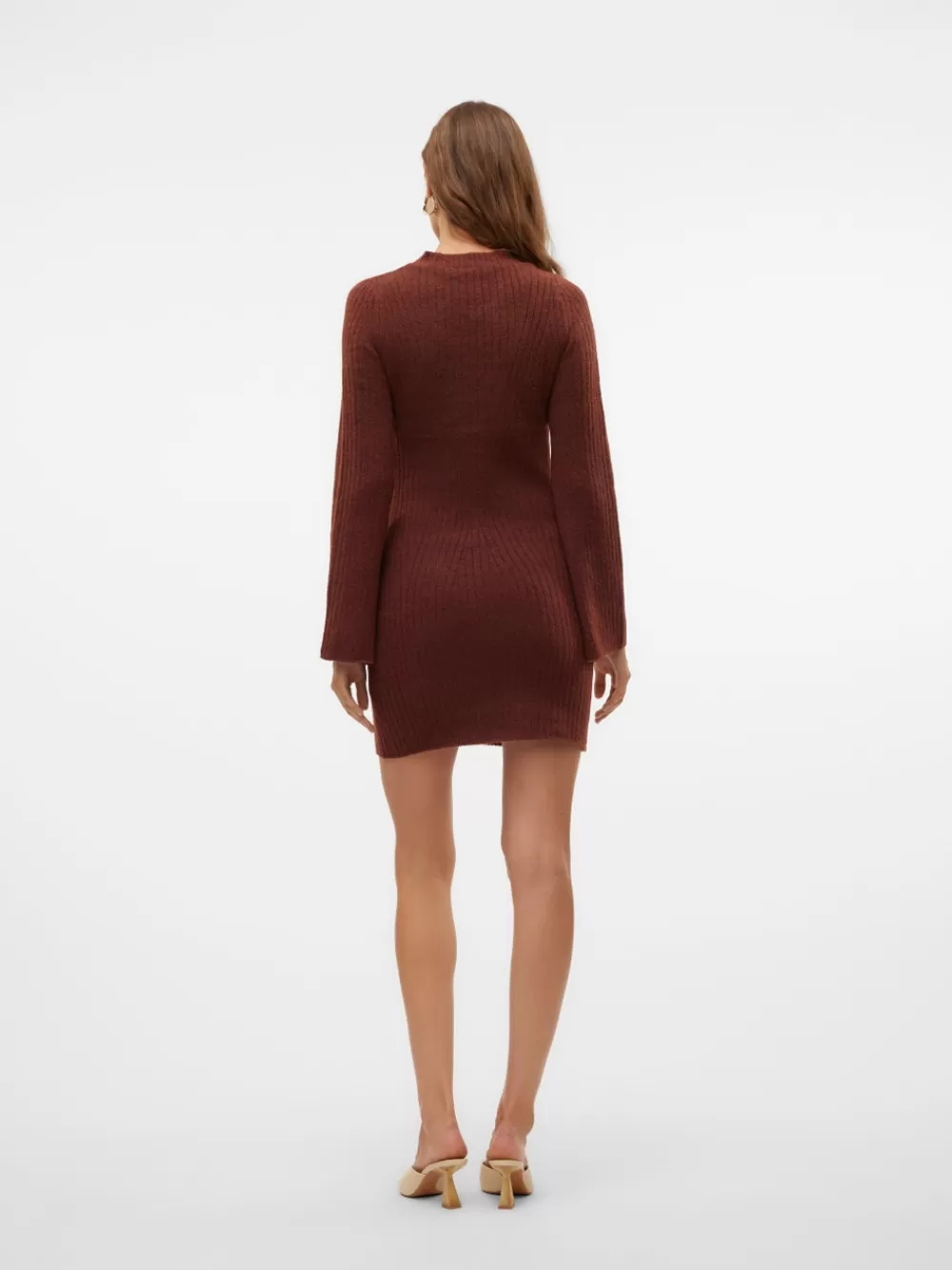 VERO MODA SNFRIDA Lyhyt mekko Fired Brick Hot